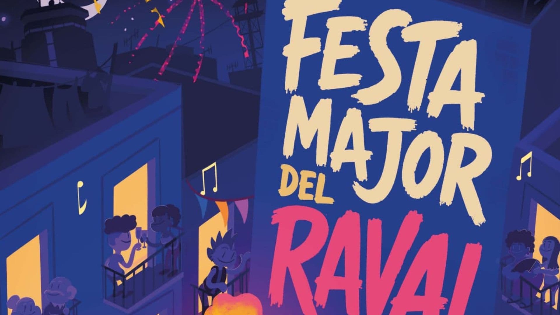Cartel de Festa Major del Raval 2026