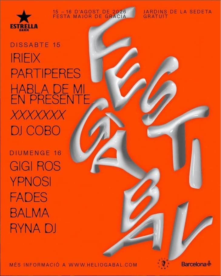 Cartel de Festes de Gràcia