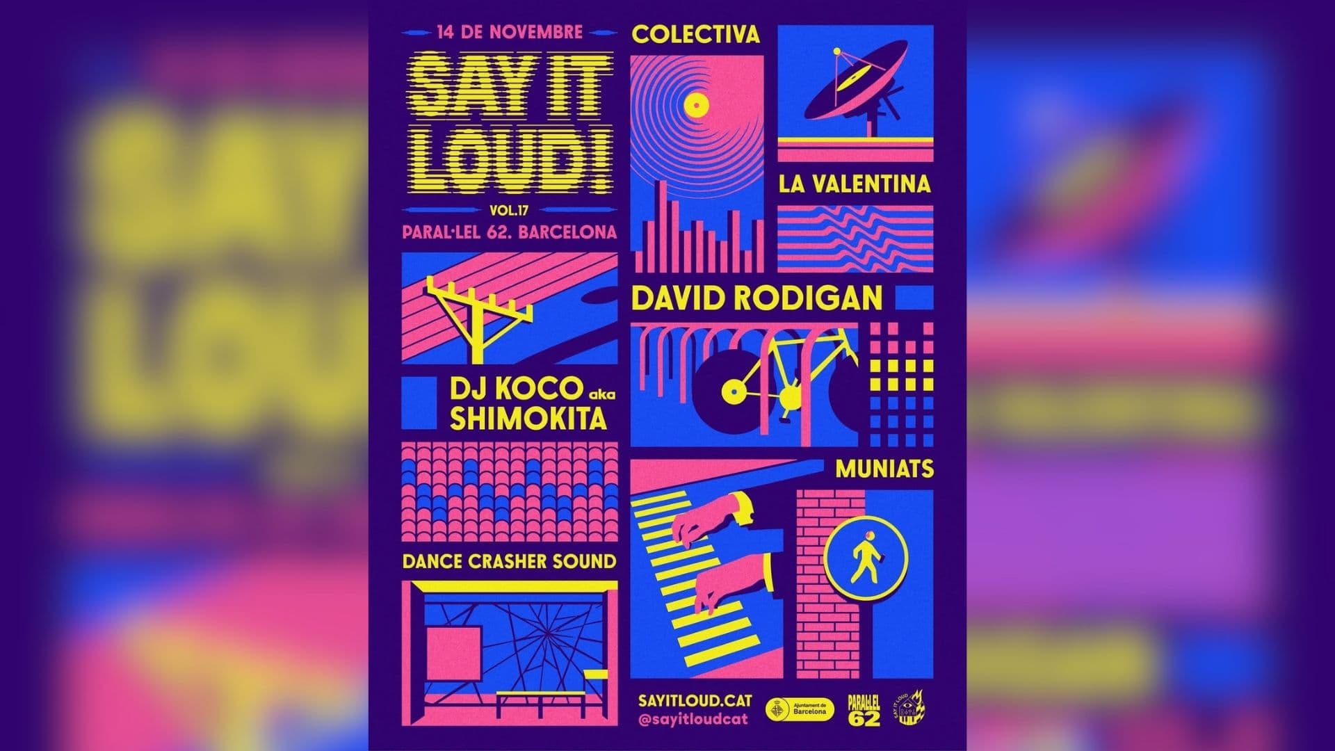 Cartel de Say it Loud