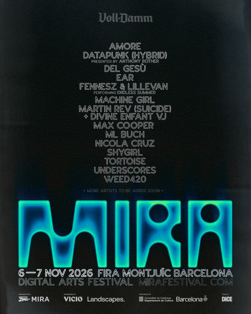Cartel de MIRA 2026