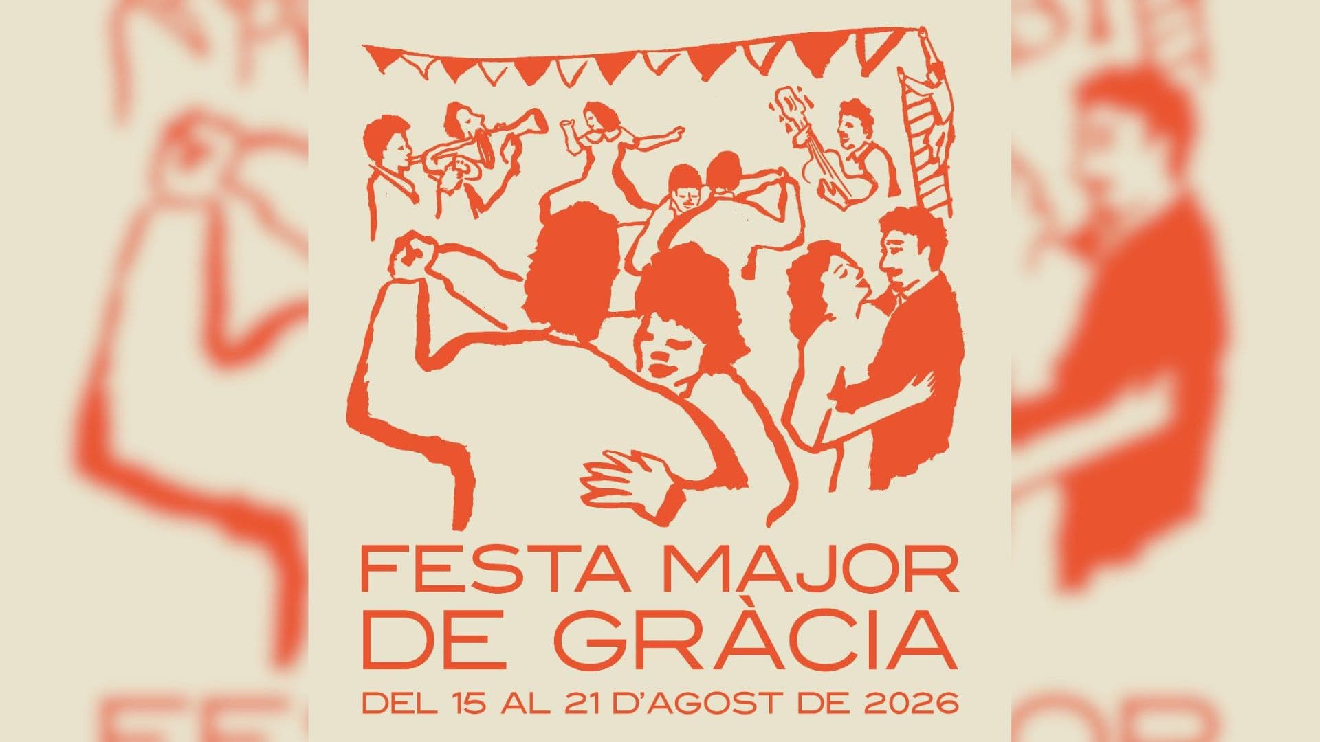 Cartel de Festa Major de Gràcia 2026
