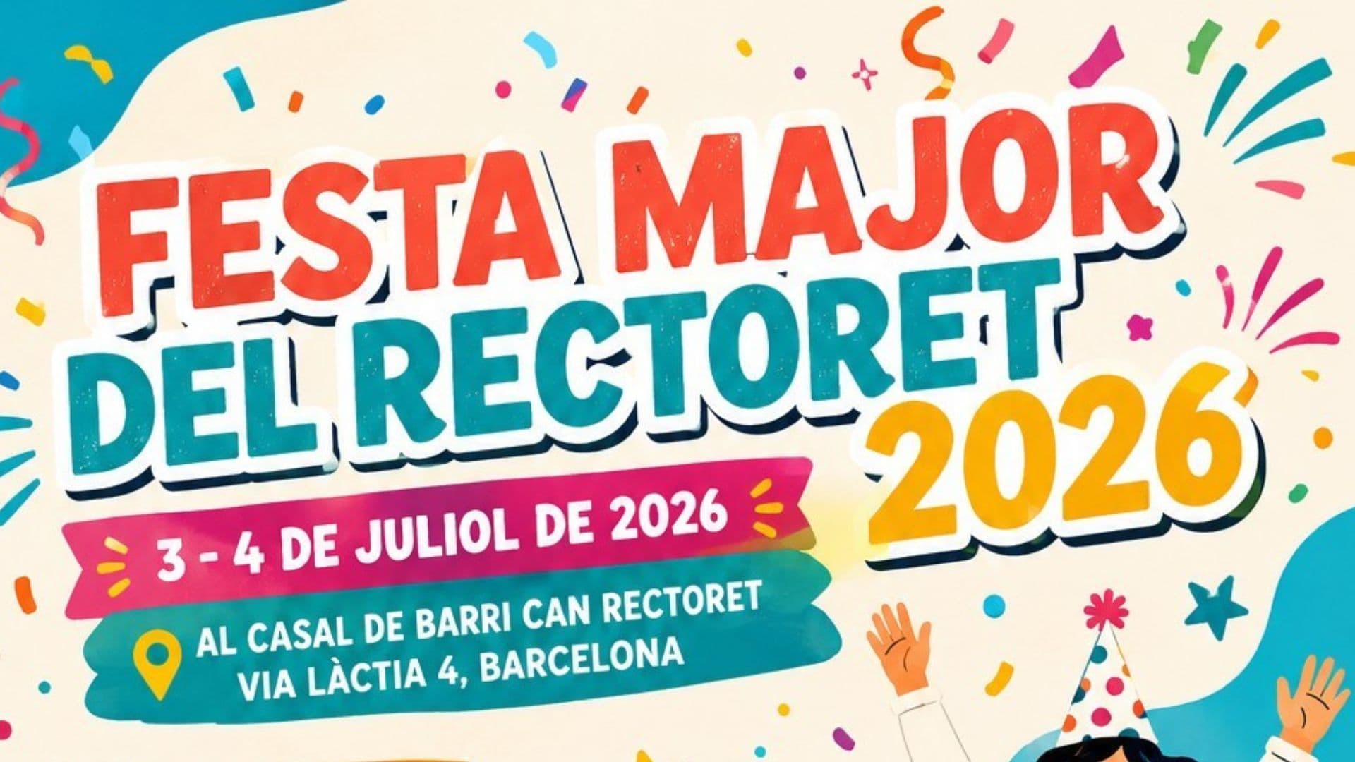 Cartel de Festa Major de Vallbona 2026