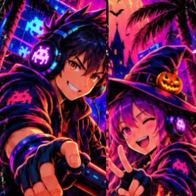 Cartel de Foro Gamer 2026. Halloween Edition