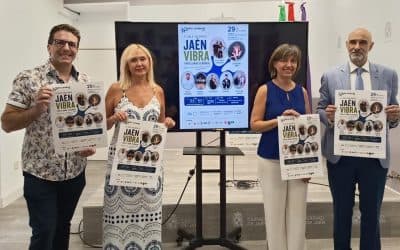 Cartel de II Gala Solidaria «Jaén vibra por el daño cerebral»