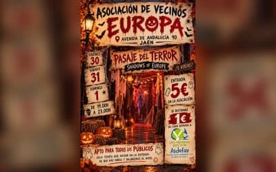 Cartel de Pasaje del terror Shadows of Europe