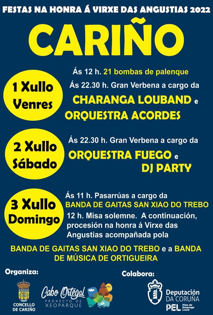Cartel de Festa das Angustias