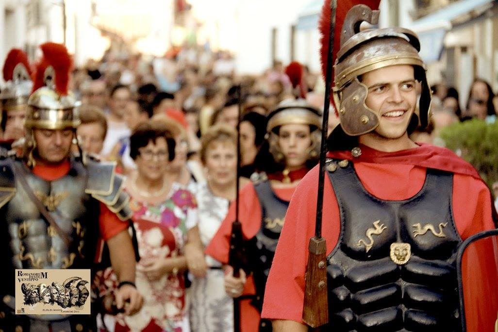 Cartel de Romanorum Festum Ventippo (Fiesta Romana Ventippo)