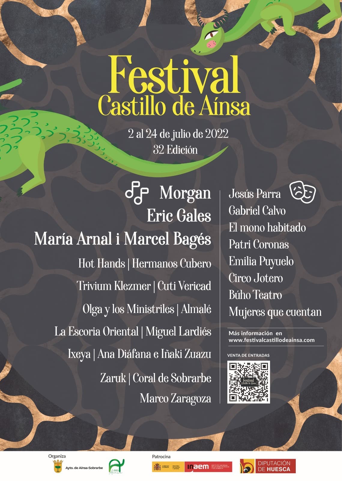 Cartel de Festival Castillo de Ainsa