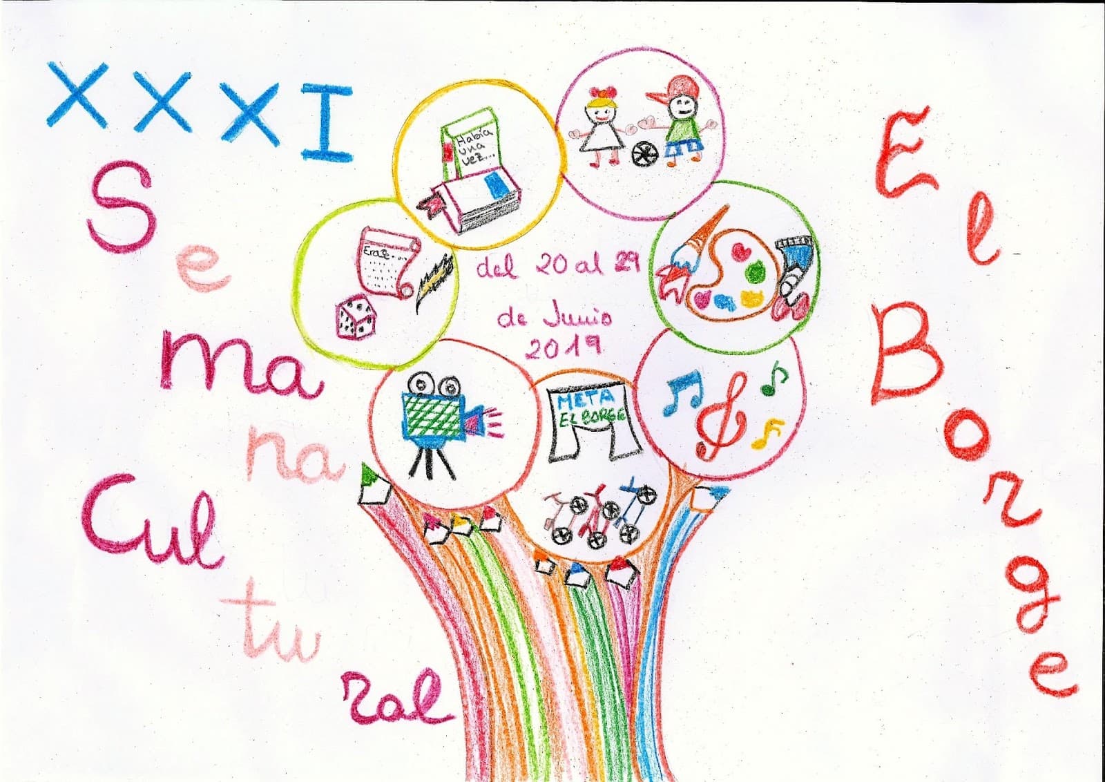 Cartel de XXXI Semana Cultural El Borge