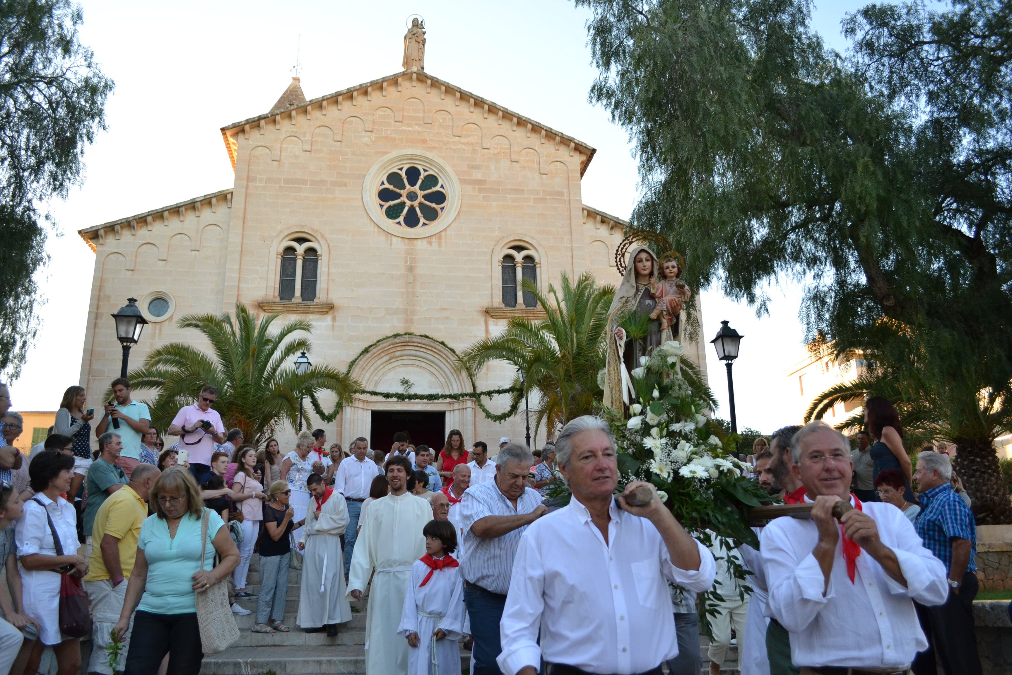 Cartel de Virgen del Carmen