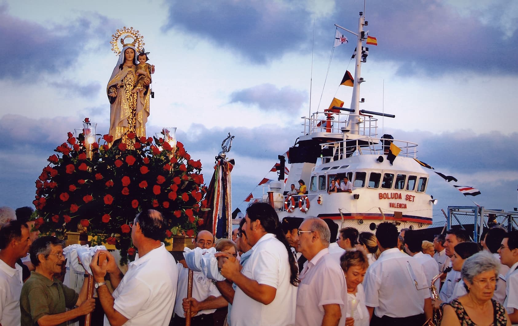 Cartel de Virgen del Carmen