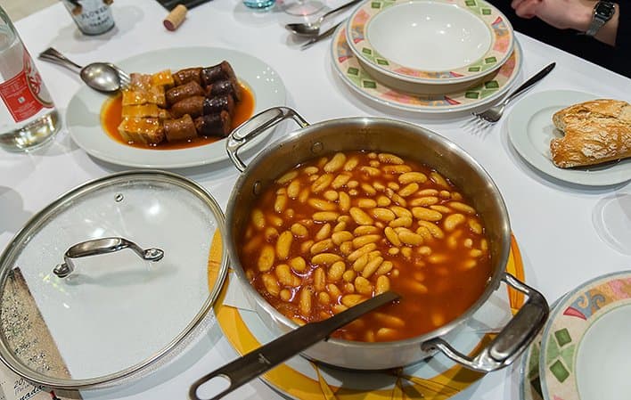 Cartel de Fiesta Gastronómica Su Excelencia la Fabada